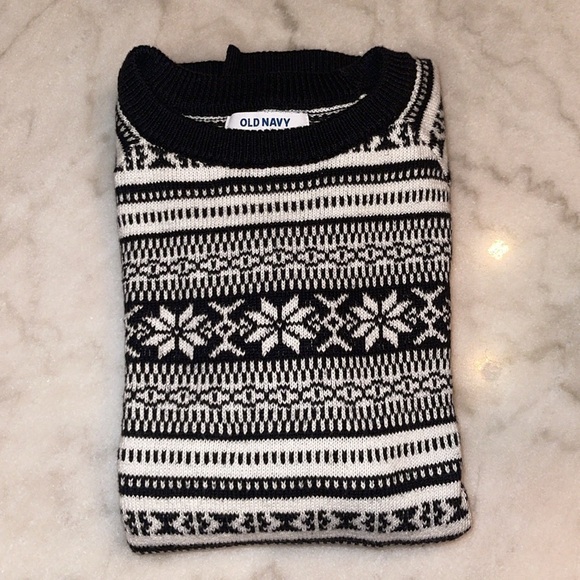 FAIR ISLE SWEATER • SIZE MEDIUM • OLD NAVY - Picture 7 of 7